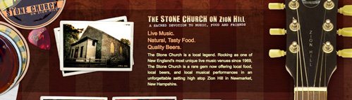 The Stone Church website