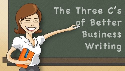 Three Cs for Better Business Writing