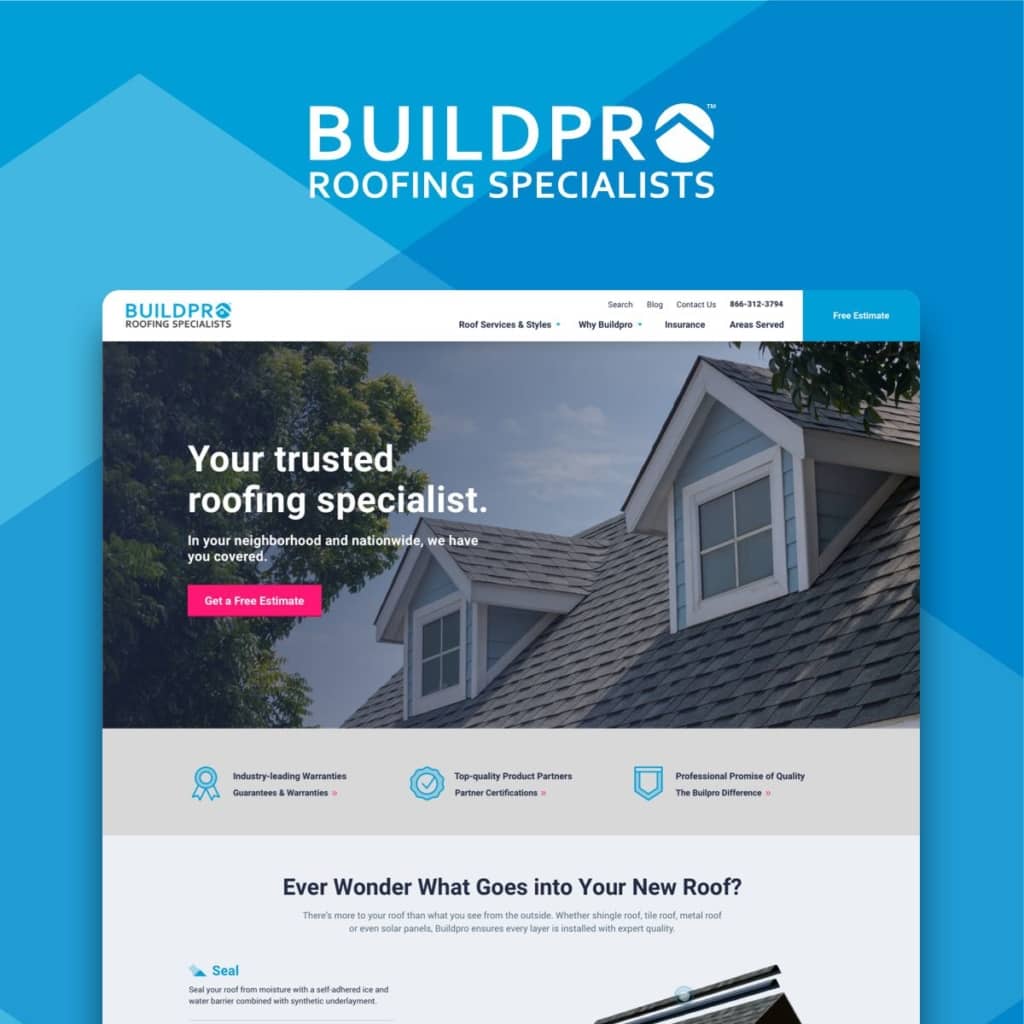 Buildpro website